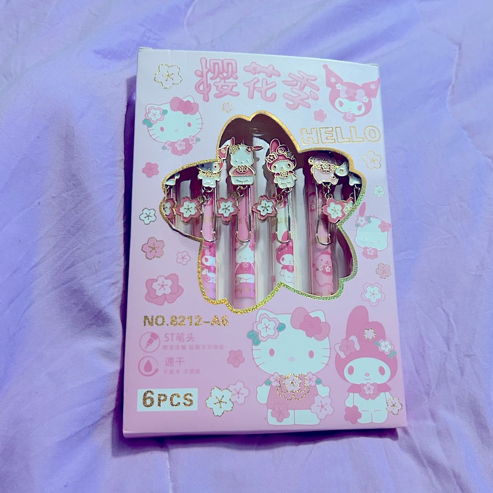 Sanrio Family Sakura Pen Pack